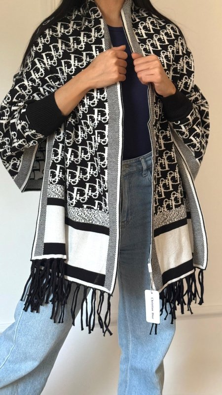 شال كتف روب  - ماركة / كشميري